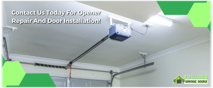 Garage Door Opener Repair and Installation Boulder